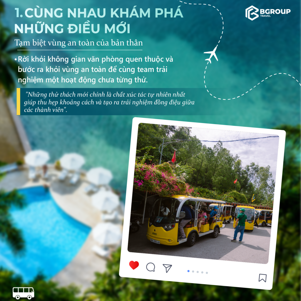 Khoảnh khắc cùng nhau thử một điều mới