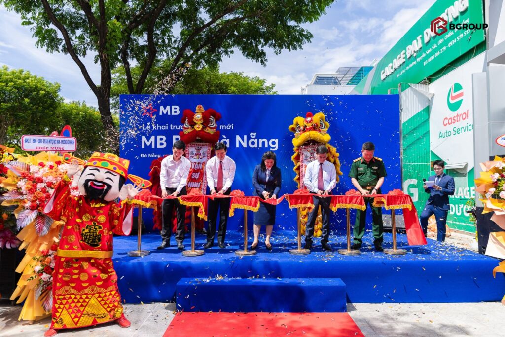 lễ khai trương trụ sở mới MB Bắc Đà Nẵng