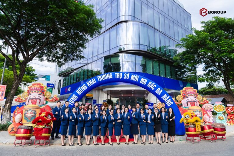 lễ khai trương trụ sở mới MB Bắc Đà Nẵng